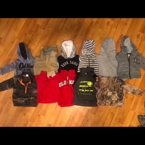 Boys 2T Pull overs & Jackets